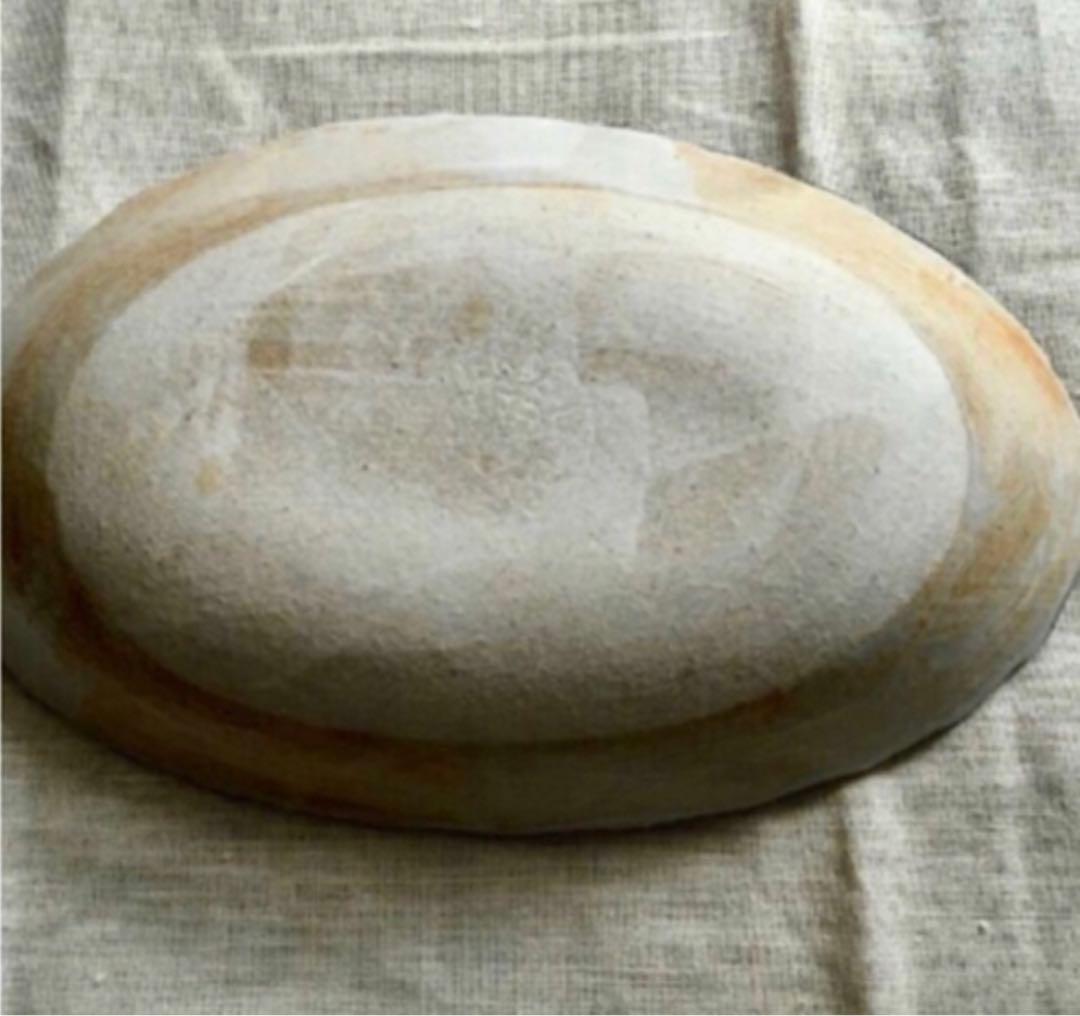 鹿児島 睦 器 うつわ ハンドメイド　オーバル　プレート