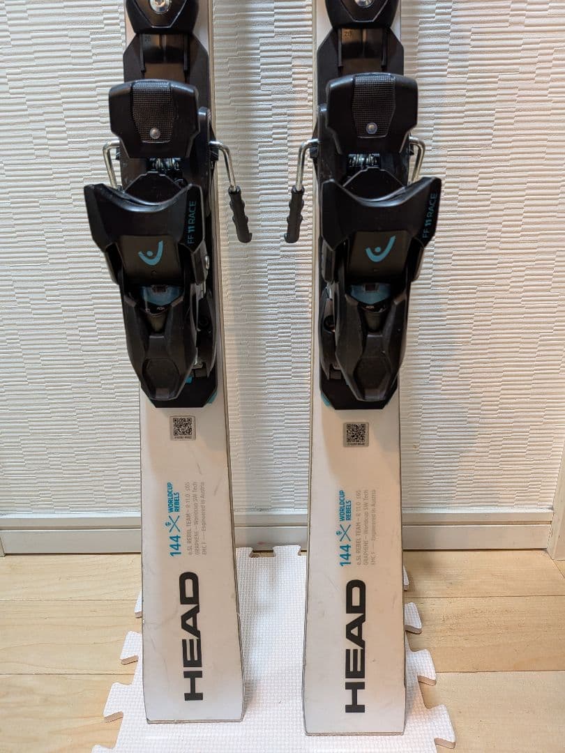スキー板、HEADジュニアレーシングSL板 144cm
