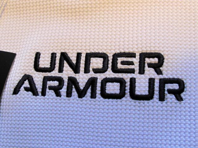 Under Armour M's Golf XL ホワイト モックネックシャツ