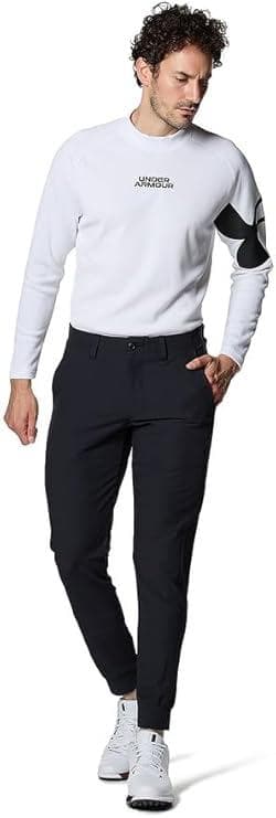 Under Armour M's Golf XL ホワイト モックネックシャツ