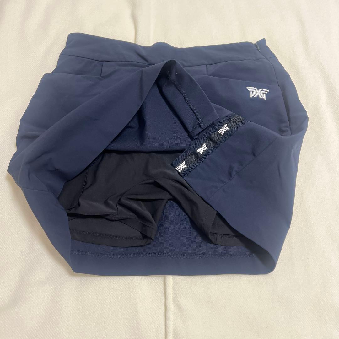 【美品】PXG レディース ゴルフスカート ネイビー
