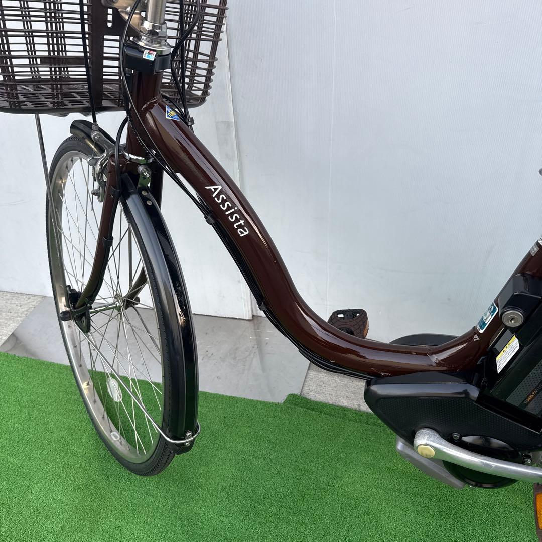 ブリヂストン電動アシスト自転車26インチ ブラウン