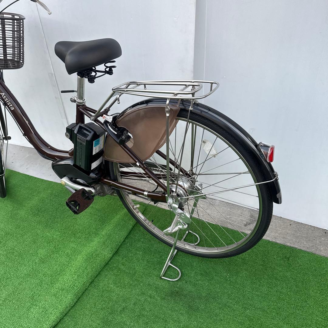 ブリヂストン電動アシスト自転車26インチ ブラウン