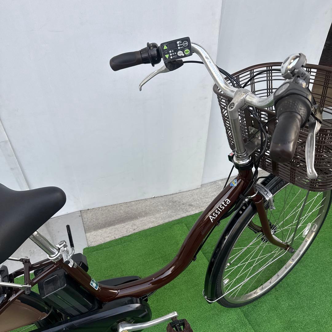 ブリヂストン電動アシスト自転車26インチ ブラウン