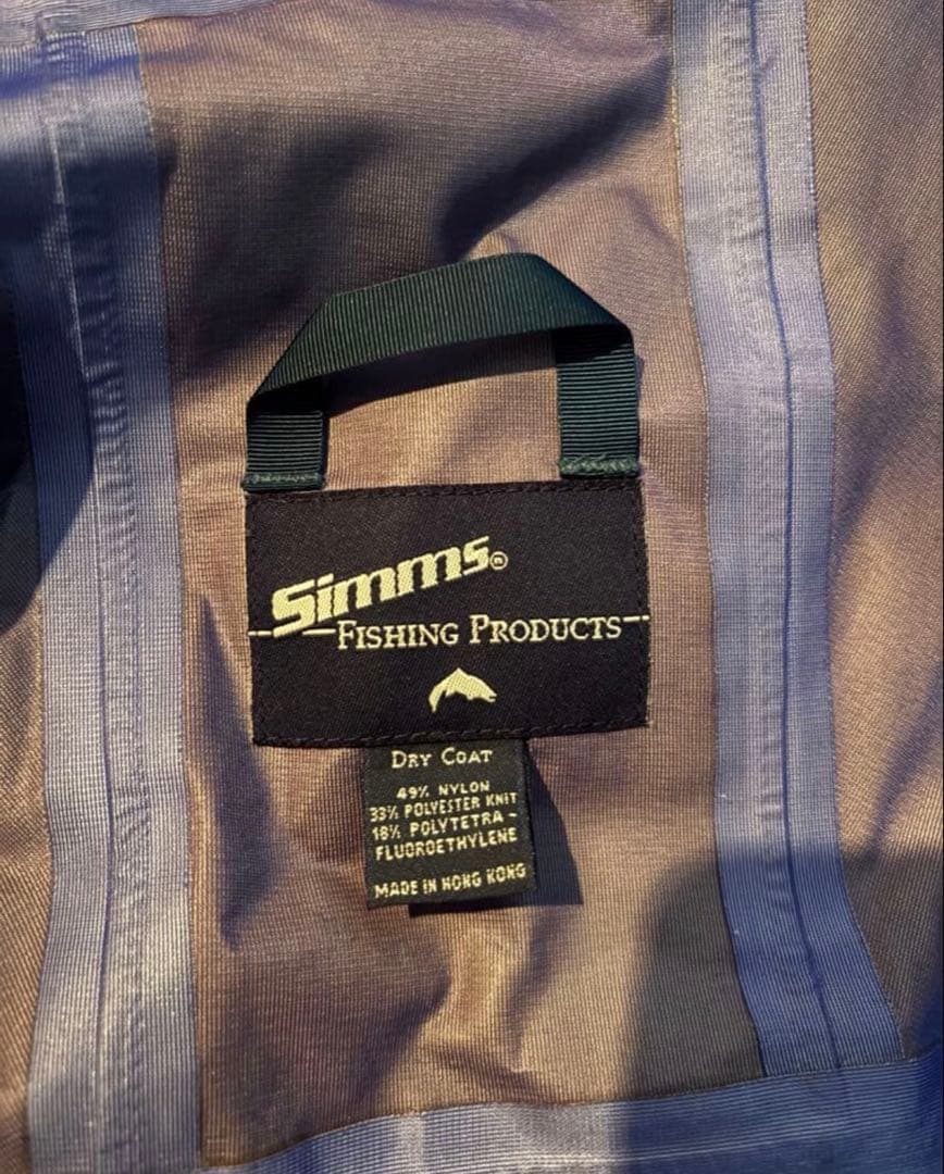 こや　SIMMS GORE-TEX Dry Coat L グリーン
