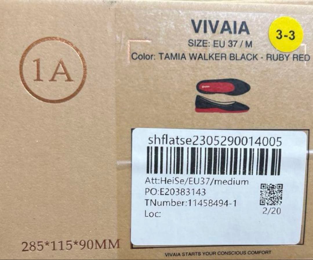 VIVAIAフラットシューズサイズ37 美品