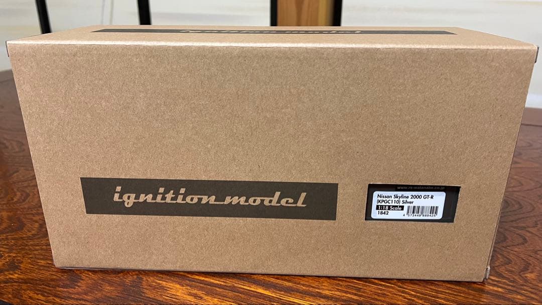 イグニッションモデル 1/18 ケンメリ　スカイラインGT-R シルバー　美品