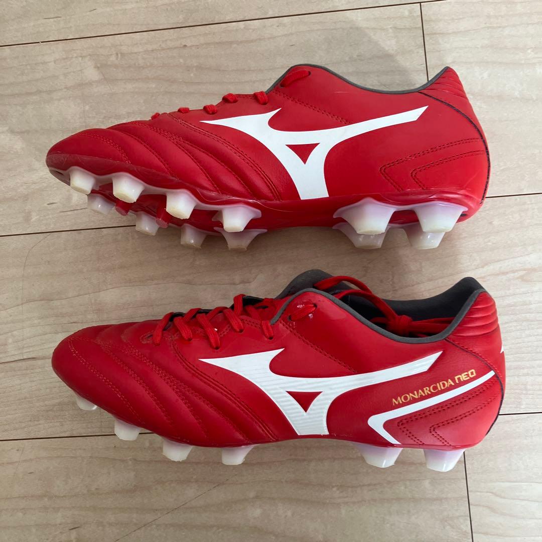 ミズノ　モナルシーダネオⅡ サッカースパイク　26.5㎝　美品