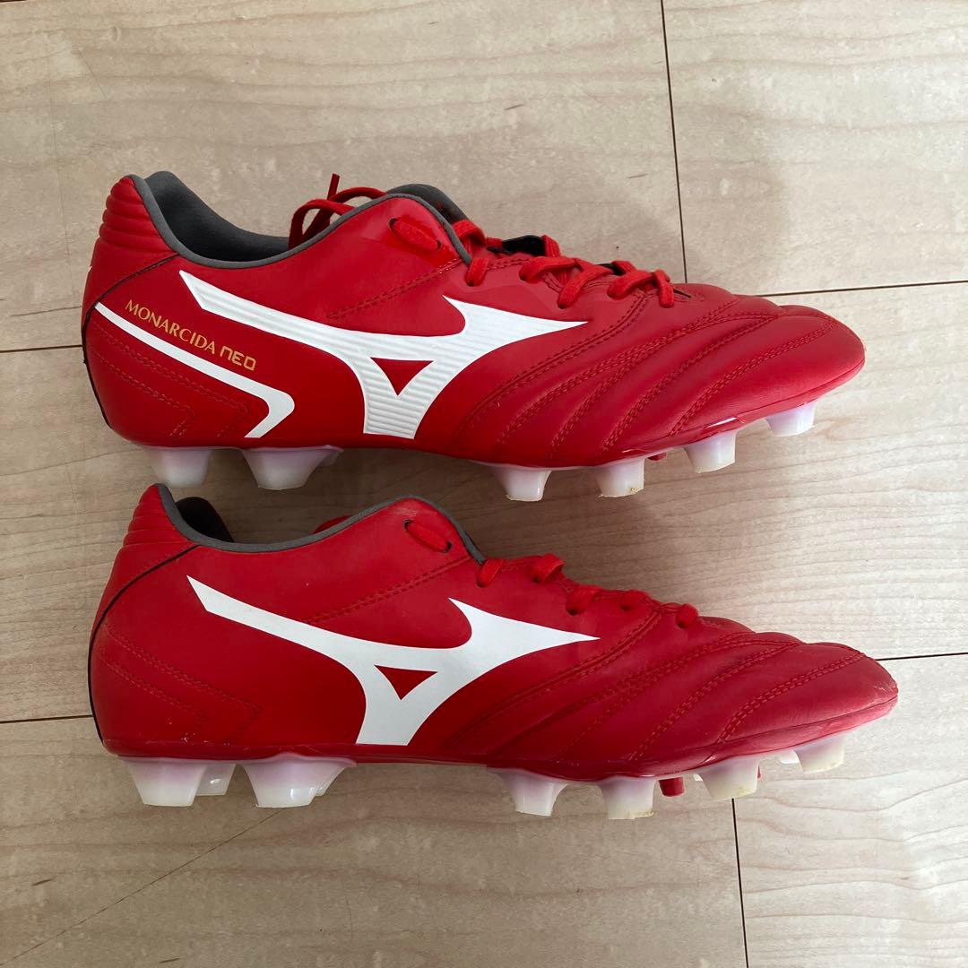 ミズノ　モナルシーダネオⅡ サッカースパイク　26.5㎝　美品