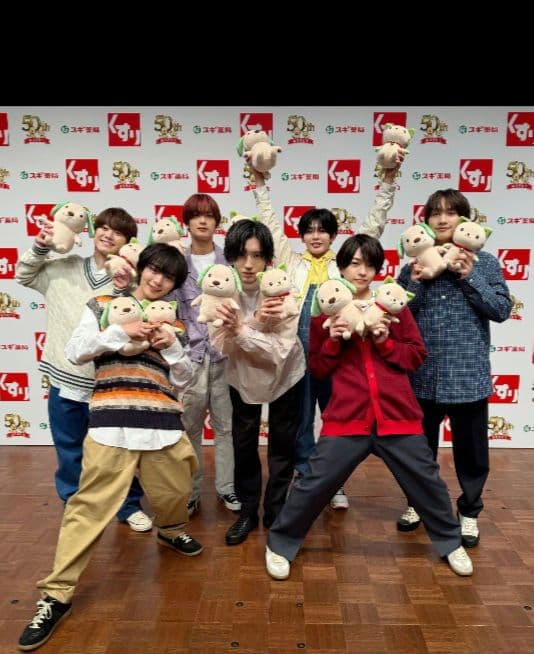 スーギー　スーニャぬいぐるみセット　なにわ男子コラボ