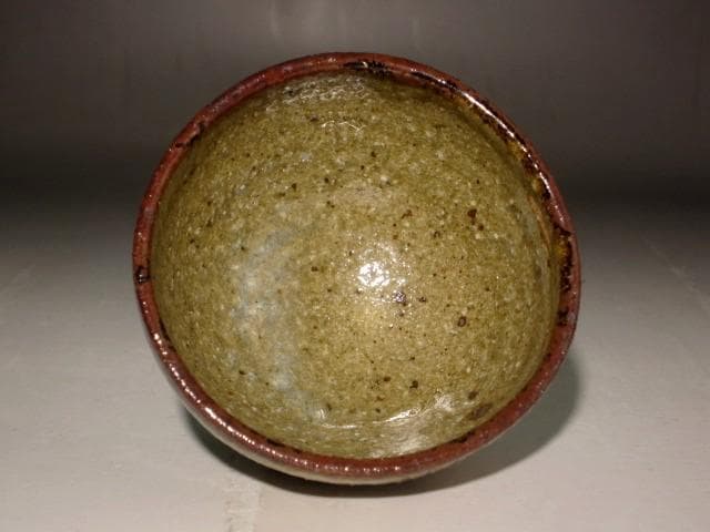 加藤唐九郎　唐津風盃　温かみのある作品 s258