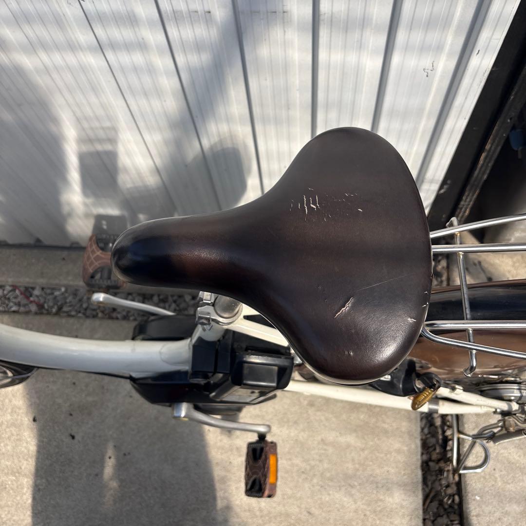 アシスタ 電動アシスト自転車 前カゴ付き　ブリヂストン、BRIDGESTONE