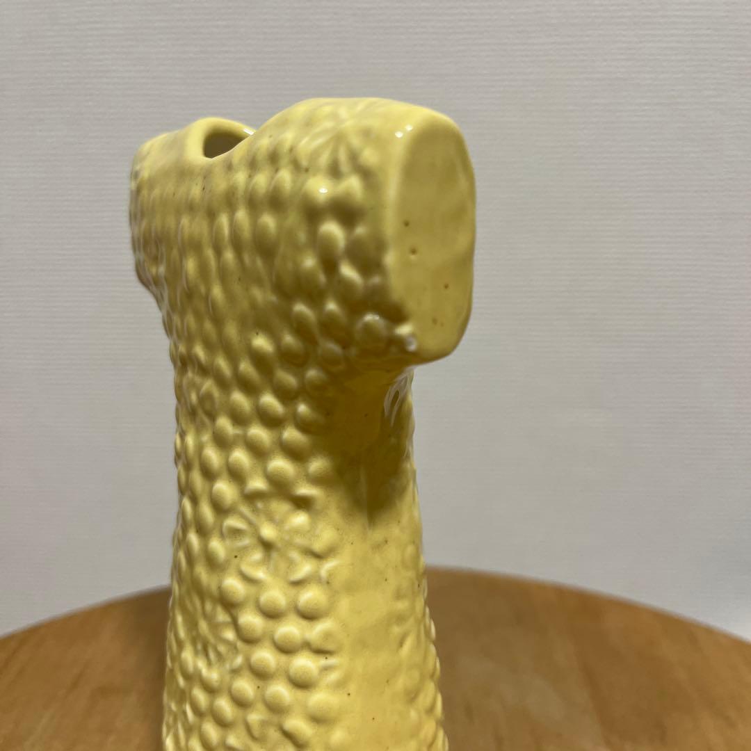 リサラーソン　花瓶　イエロー