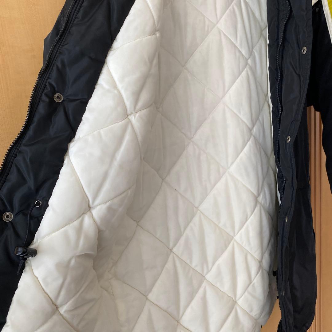 ビンテージ adidas フード付き ベンチコート ロングコート 防寒着
