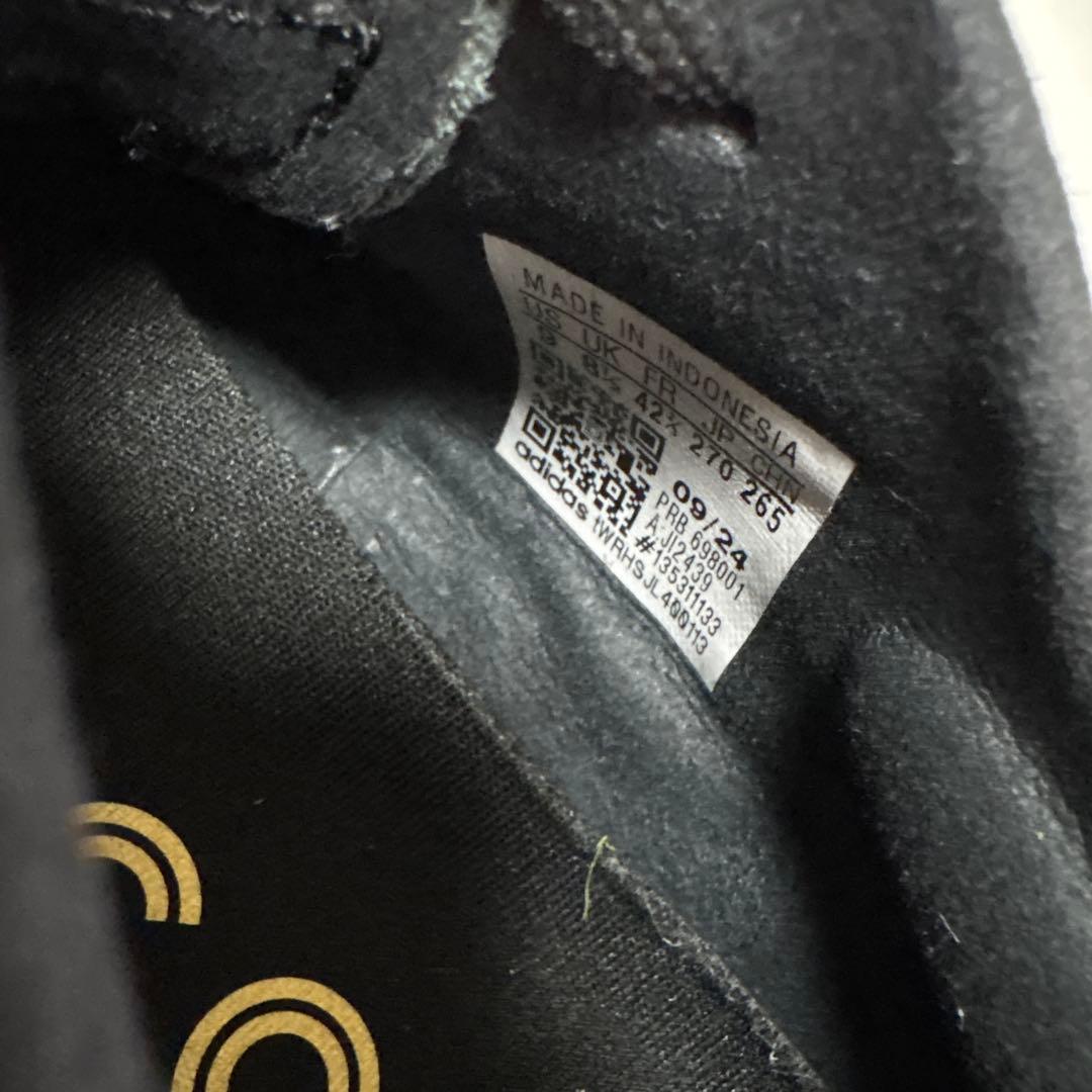 adidas COPA ICON サッカーシューズ ブラック/ホワイト