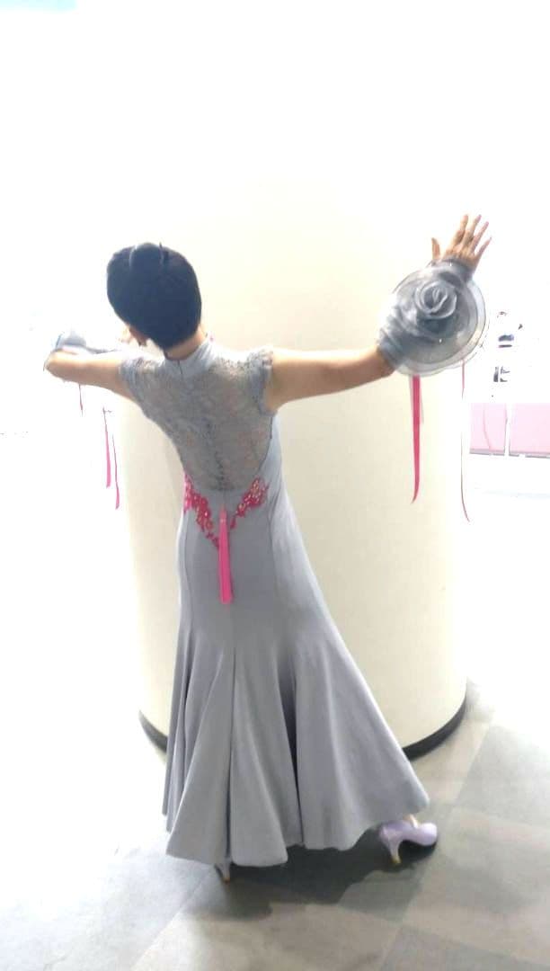 やす‼️　社交ダンス用ドレス　S相当　着画あり