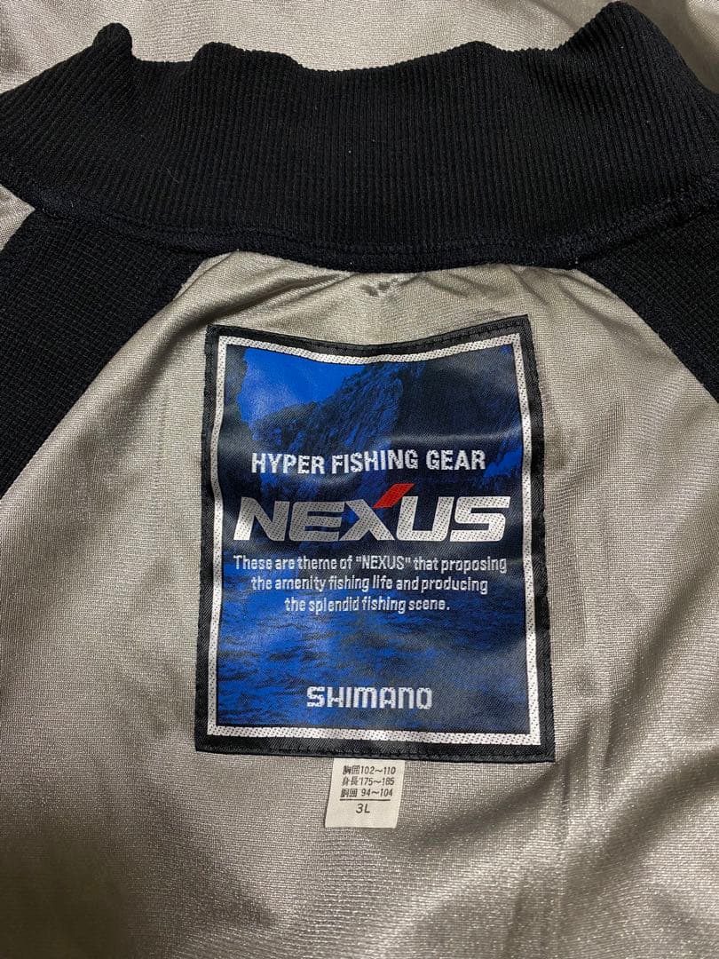 NEXUS シマノ フィッシングジャケット GORE WINDSTOPPER