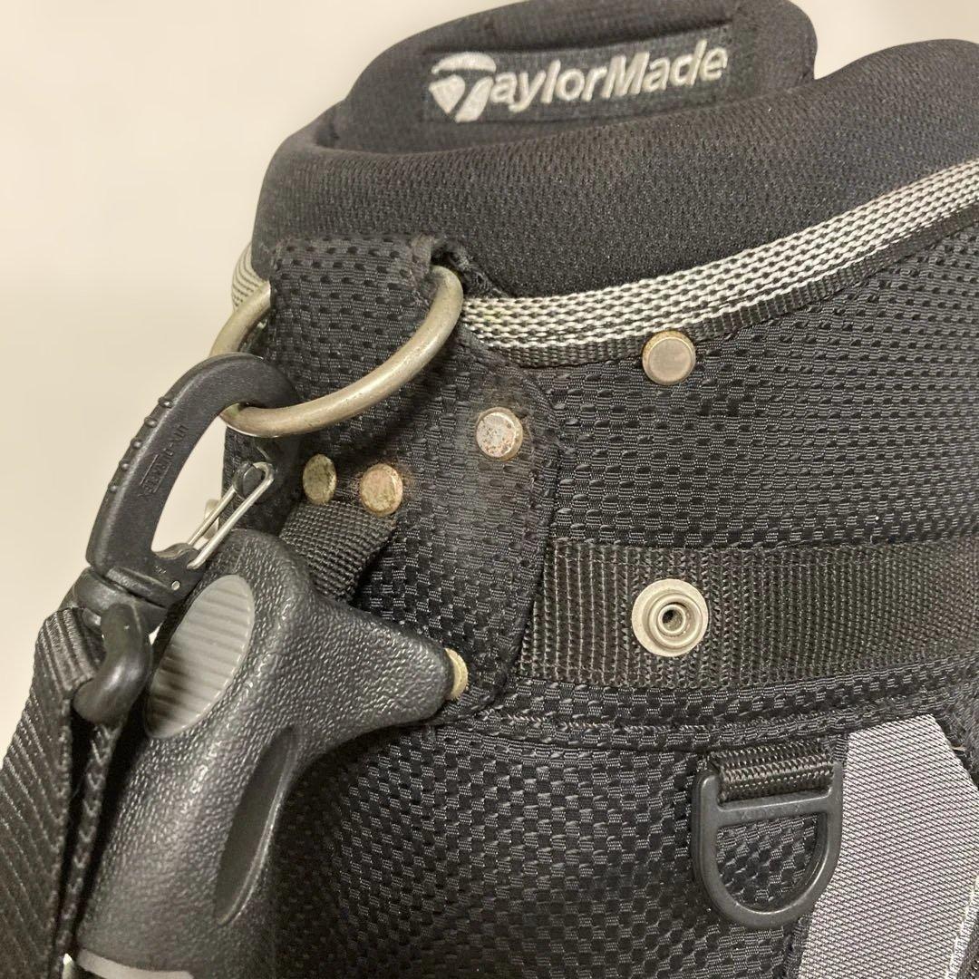 テーラーメイド/TaylorMade キャディバック　黒グレー　フードあり