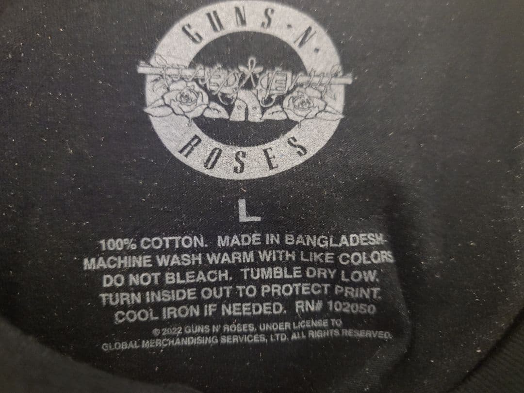 GUNS N' ROSES 日本公演 Tシャツ ローリング・ストーンズLサイズ