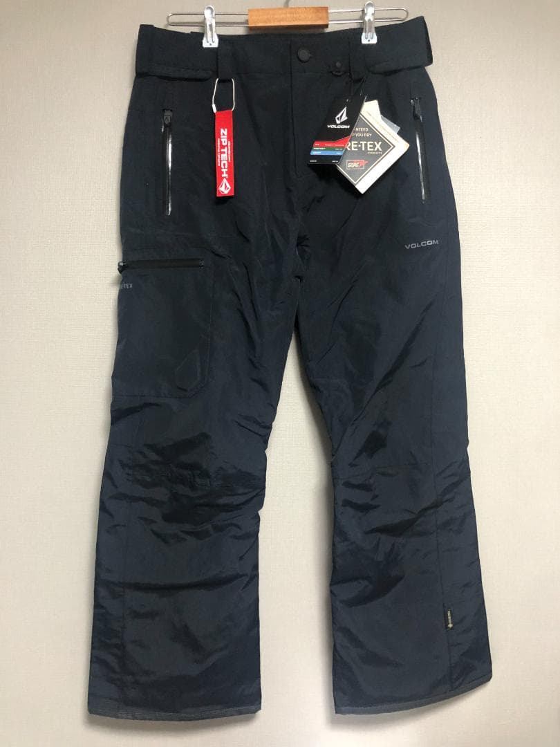 未使用 VOLCOM L GORE-TEX パンツ ブラック 黒 XS