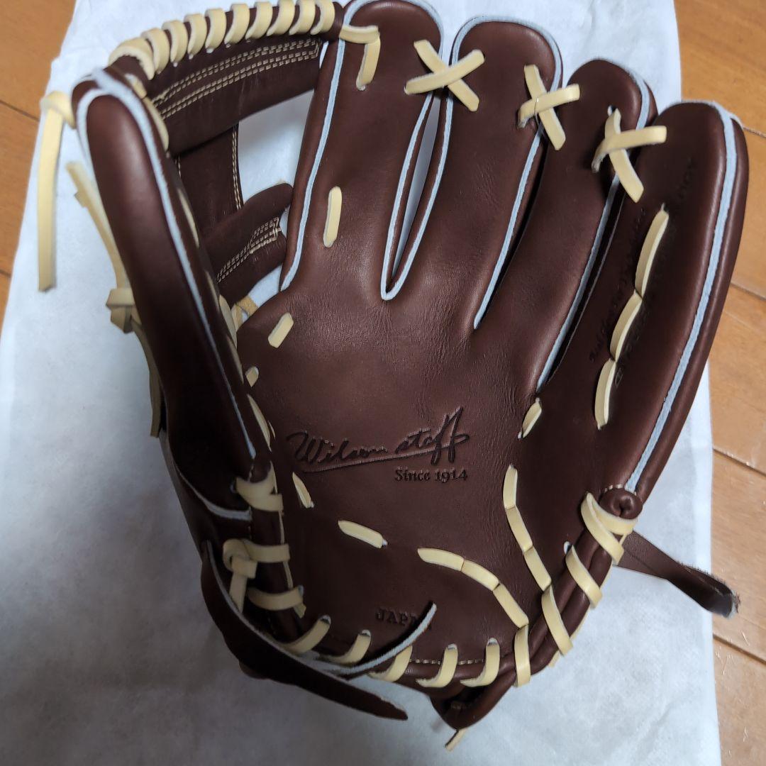 野球 ウィルソン 硬式グローブ内野手用 Staff DUAL 87型小指2本