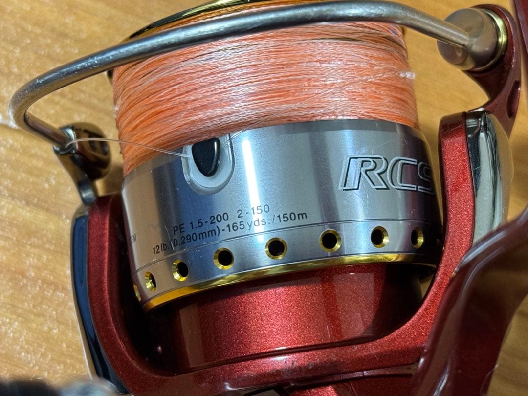 DAIWA ダイワ　セルテート カスタムボディ3000 レッド RCS スプール