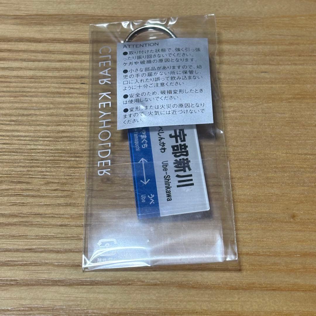 d*3様 宇部新川駅　エヴァ　キーホルダー　綾波レイ