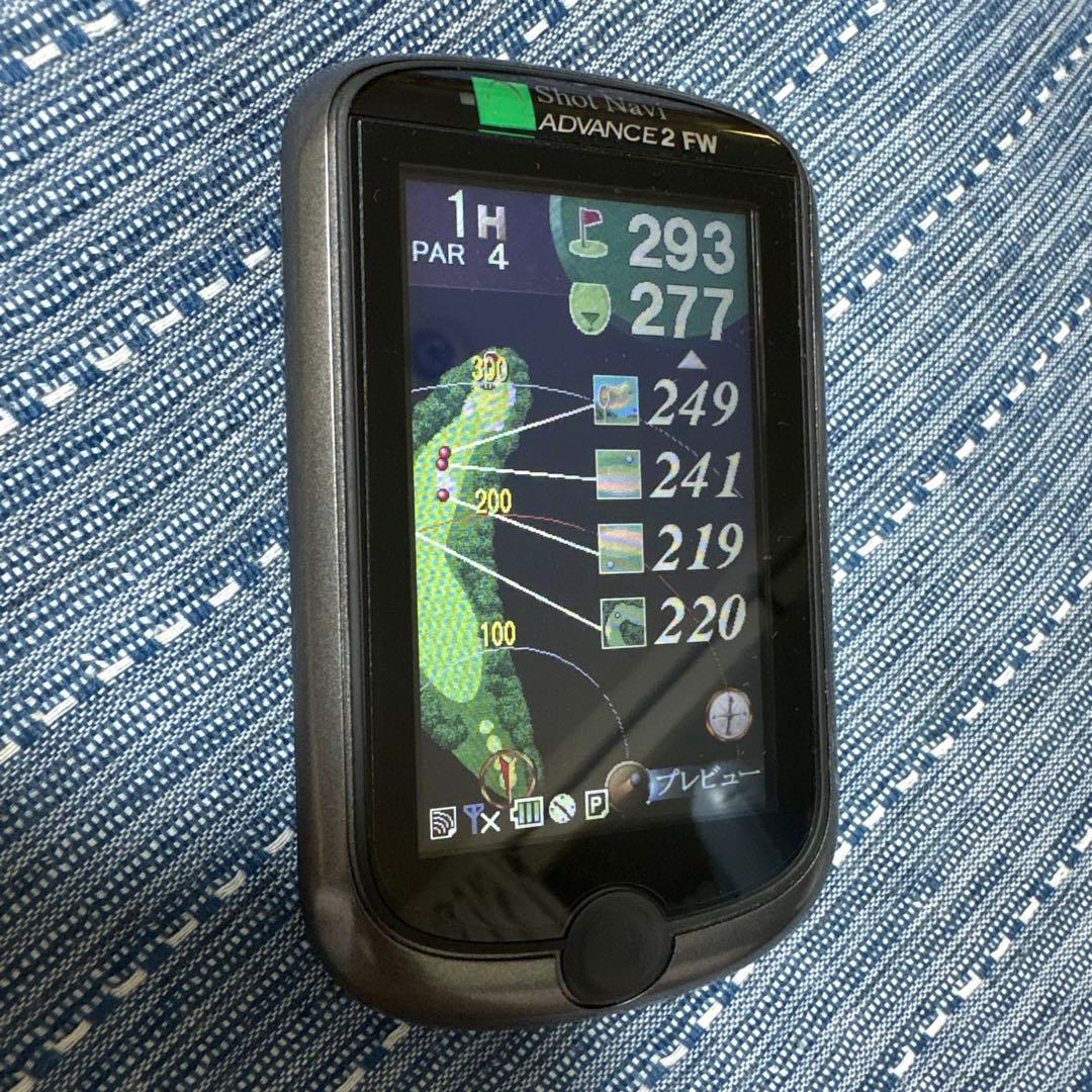 Shot Navi ADVANCE 2FW ゴルフ用距離計