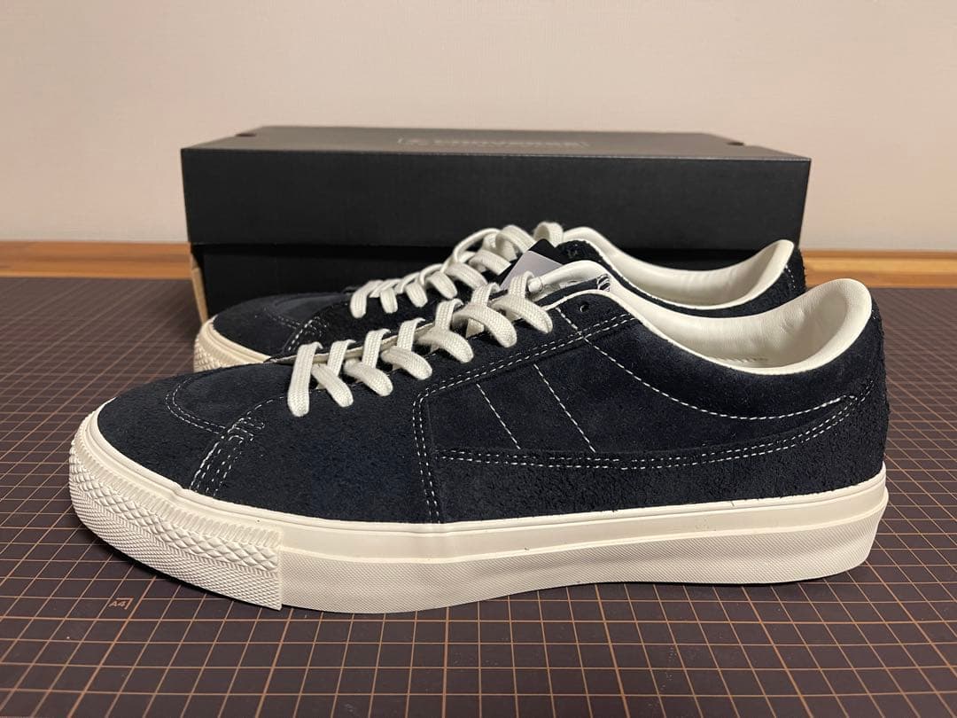 CONVERSEコンバースSKATESTAR SK OXスエードブラック27.5