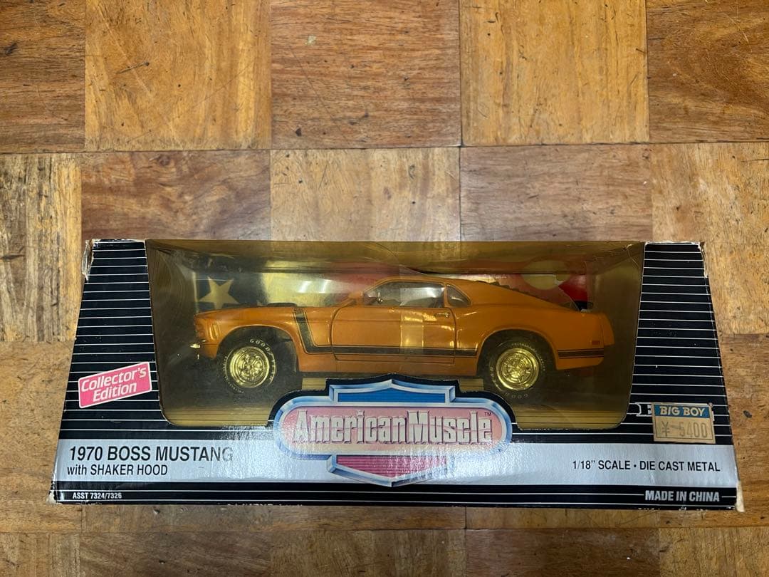 1970 BOSS MUSTANG 1/18 ダイキャストモデル