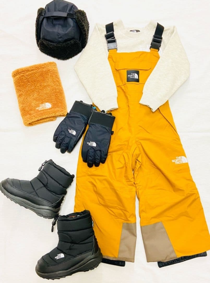130 　THE NORTH FACE　スノーウェア　コーチジャケット　ビブ
