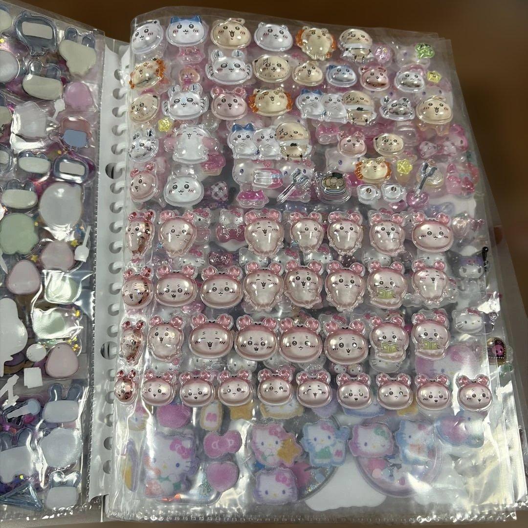 B5サイズシール帳完成品