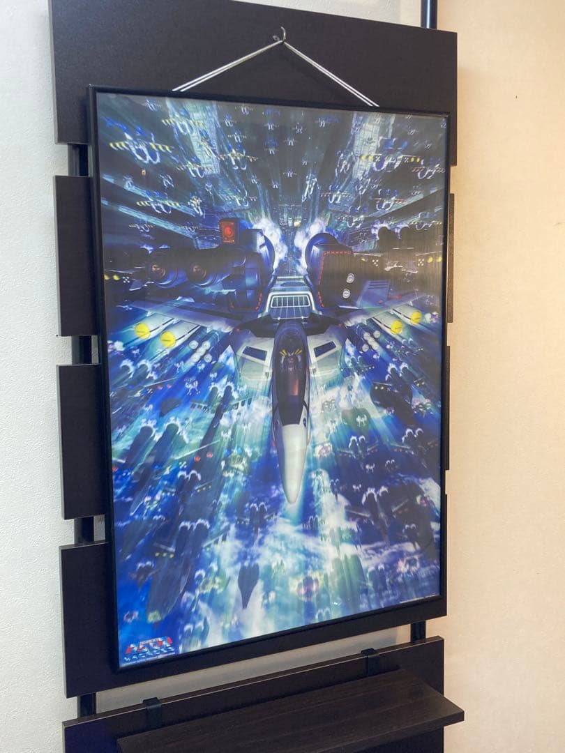 超時空要塞マクロス 両面 ポスター B2 美樹本晴彦 販促 非売品