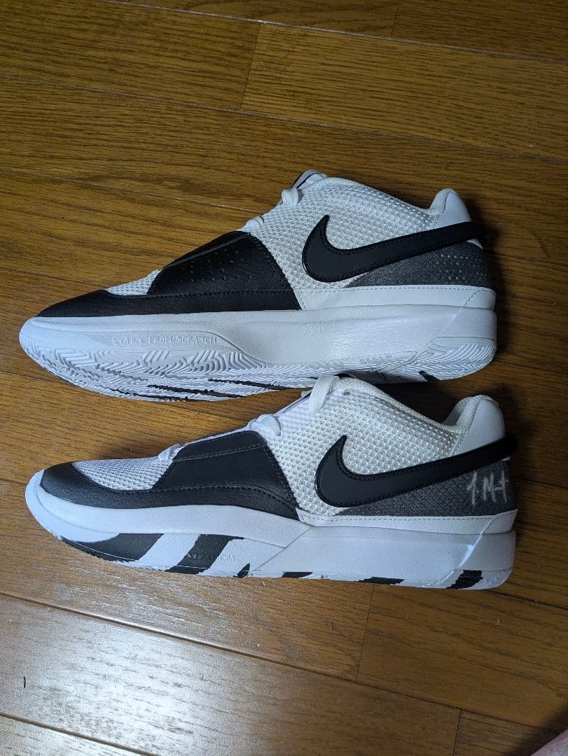 【新品】Nike JA 1 ジャモラント 27.5cm ホワイト/ブラック