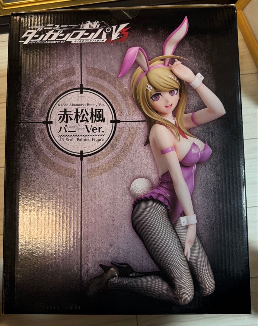 ニューダンガンロンパV3 赤松楓 バニーVer 1/4 新品未開封 フリーイング