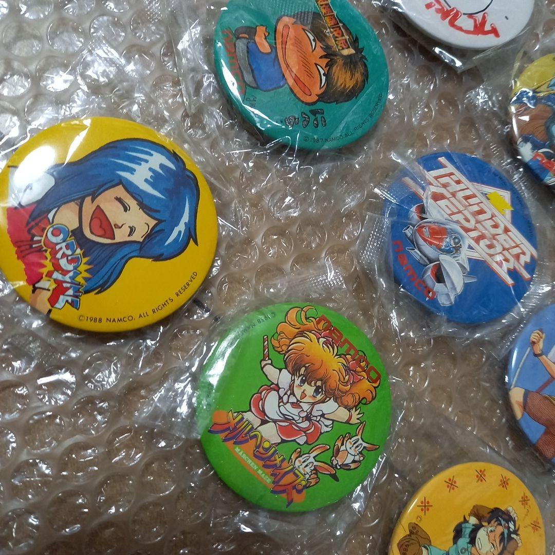 1980年 ヴィンテージ　NAMCO　缶バッジ　セット