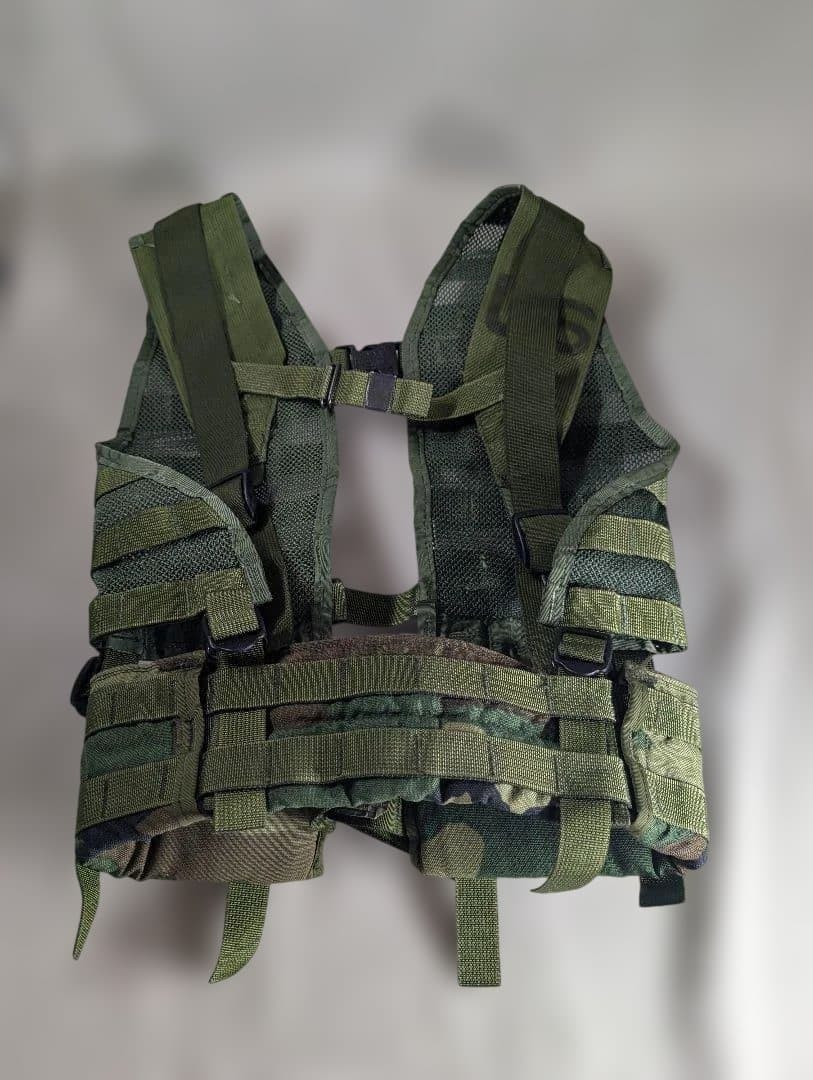 米軍 MOLLE ロードベアリングベスト実物 本物の質感　管3039
