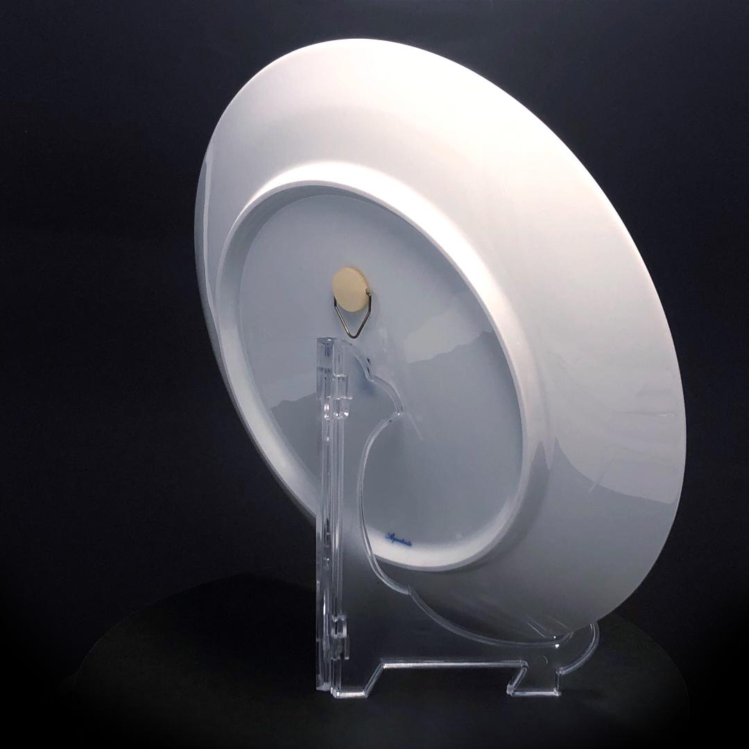 【美品・ケース付】マイセン／275周年 歴代 双剣 飾り皿 25.5㎝