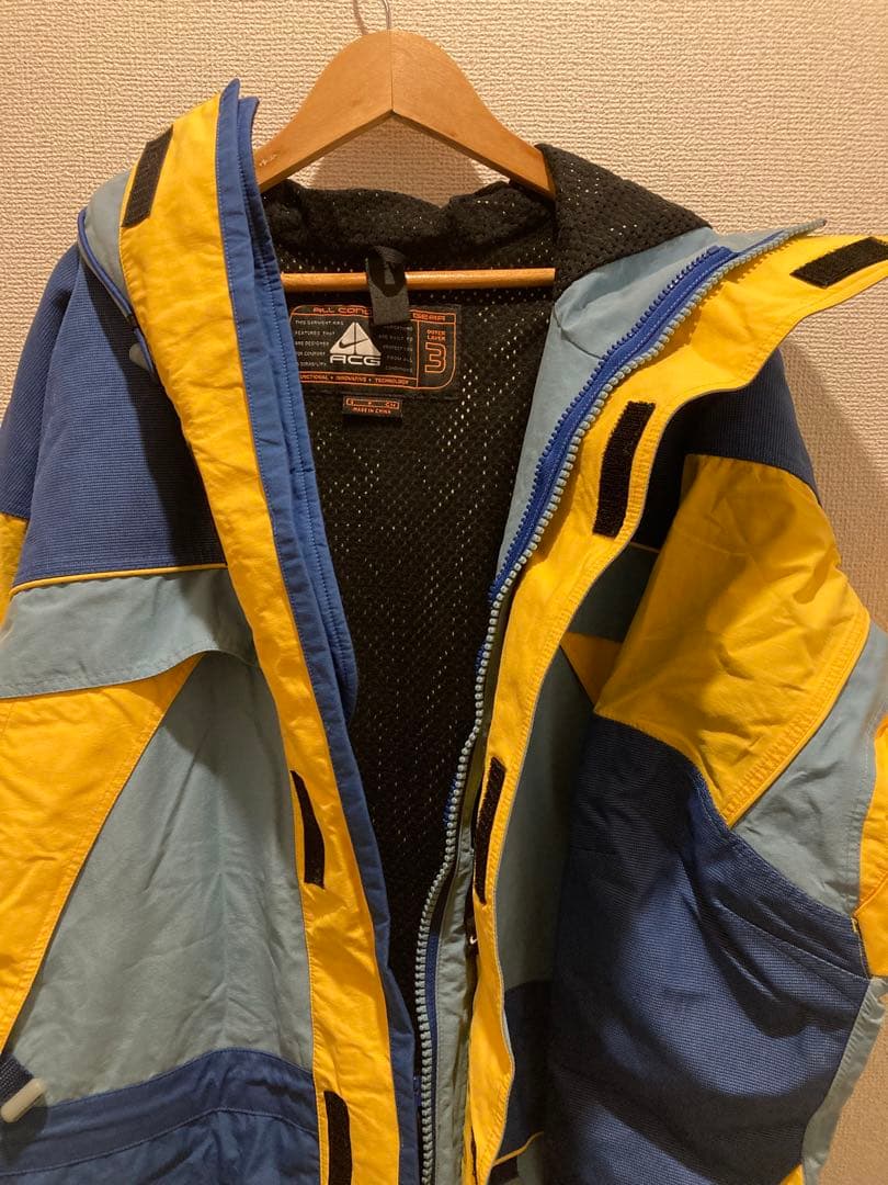 acg nike マウンテンパーカー　セットアップ　スノボウェア　S/M