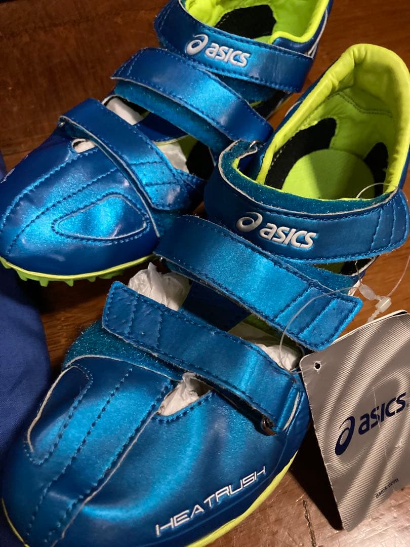 ASICS陸上スパイクHEATRUSH NS2TTP796 4301 付属品付き