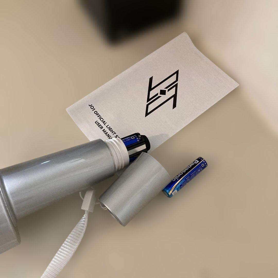 JO1 OFFICIAL LIGHT STICK Ver.2 電池付