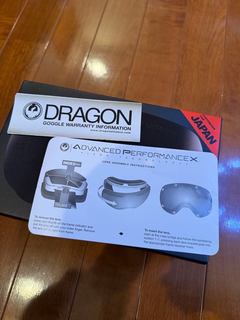 【新品未使用】DRAGON ドラゴン　ゴーグル
