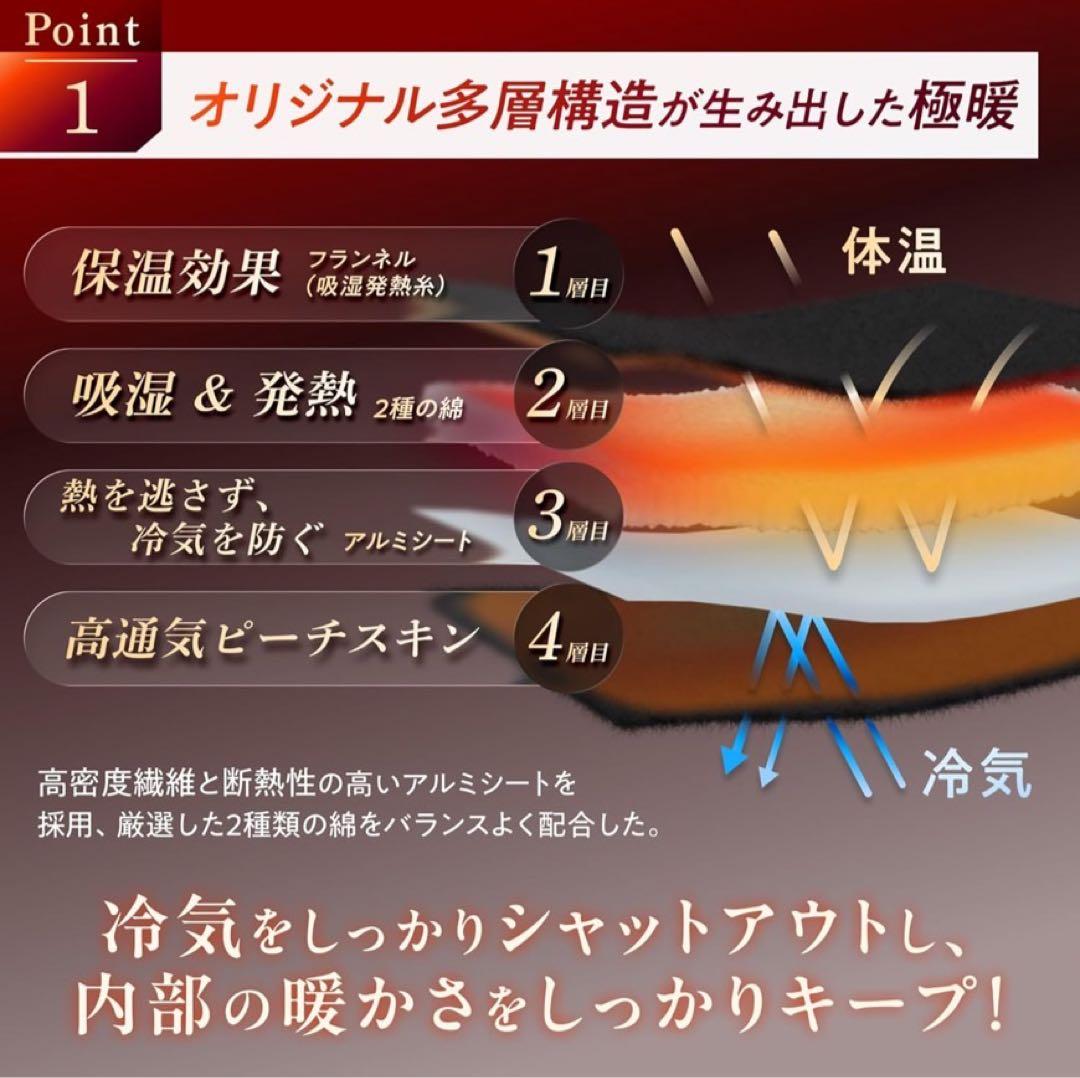 GOKUMIN 極暖サーモボックスシーツ シングル ブラック 敷パッド一体型
