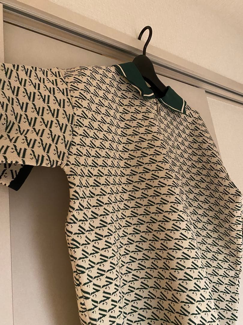 LE:NAN ルナン　Unisex Logo zip top green