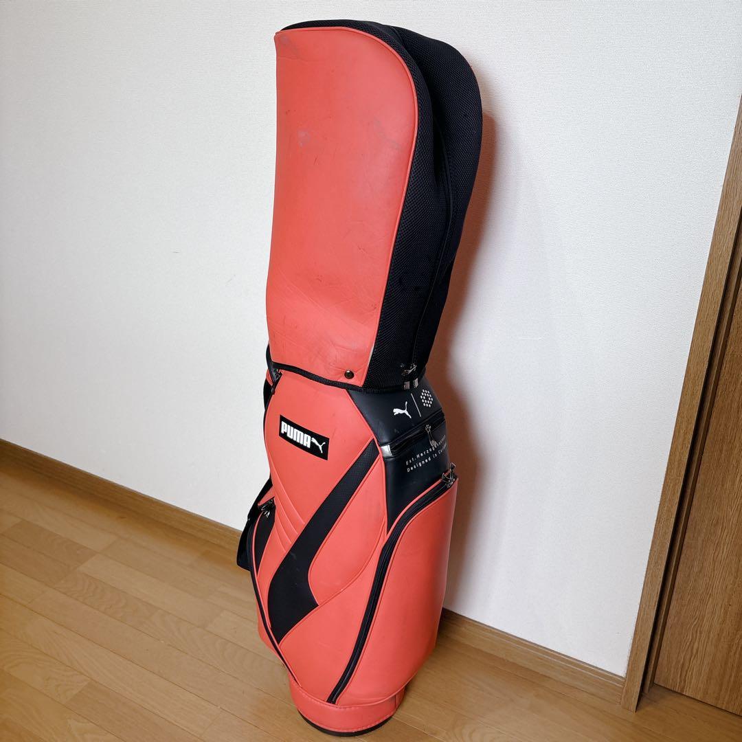 K477 PUMA エッセンシャルキャディバッグ オレンジ