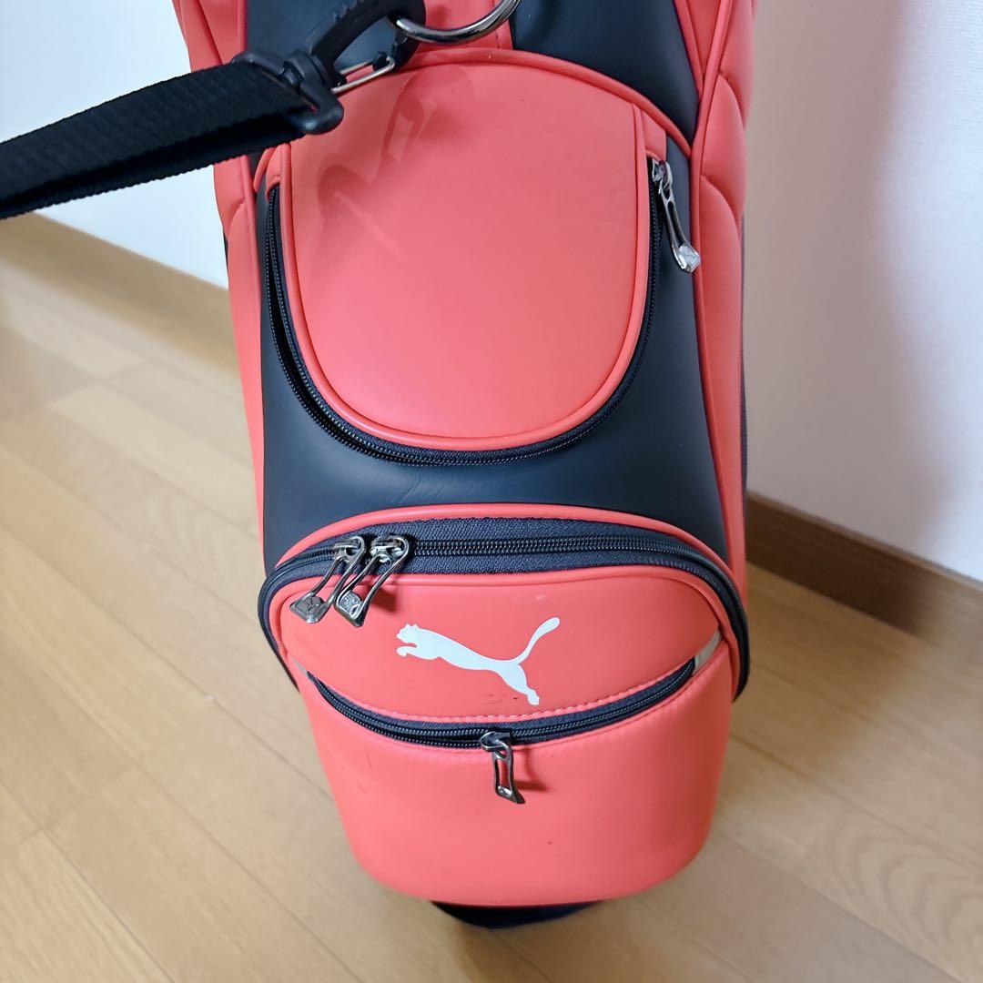 K477 PUMA エッセンシャルキャディバッグ オレンジ
