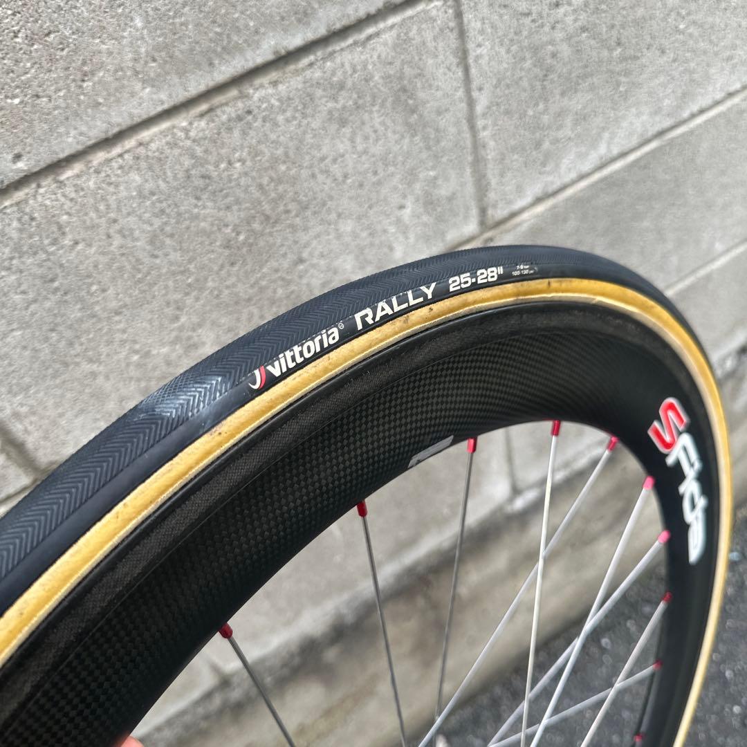 Sfida カーボンホイール 完組ホイール　ピストバイク　700c チューブラー