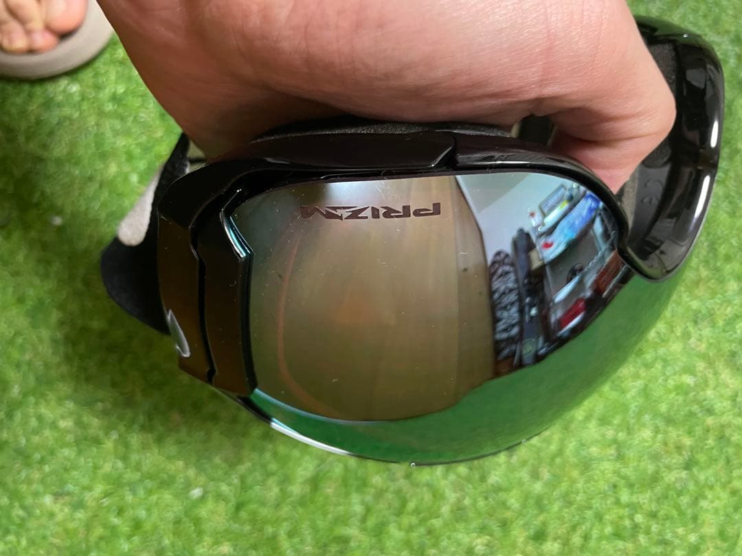 「ゲコ」OAKLEY プリズム　ゴーグル　ヘルメット付き