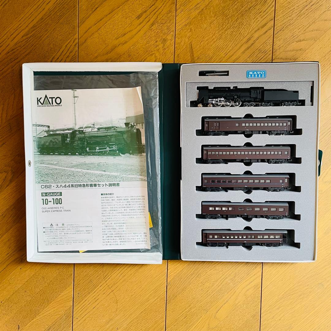 KATO 10-100 C62 スハ44系 旧特急形客車
