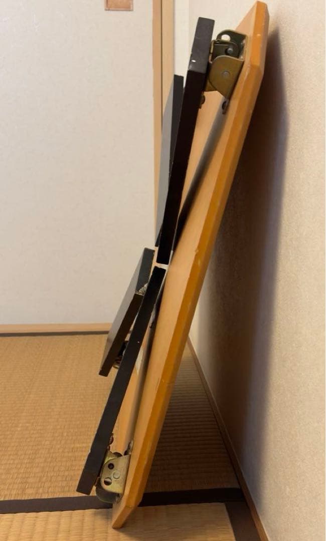 <値下げしました> 国産 折りたたみ式 ちゃぶ台 60 x 60 x 32cm